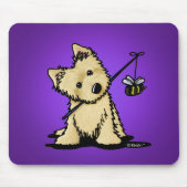 Cairn Terrier Beekeeper Mousepad (Vorne)