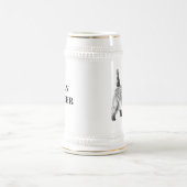 Cairn Terrier Bierglas (Mittel)