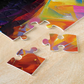 Cairn Terrier Black Dog Akryllischer Druckhund Lov Puzzle (Seite)