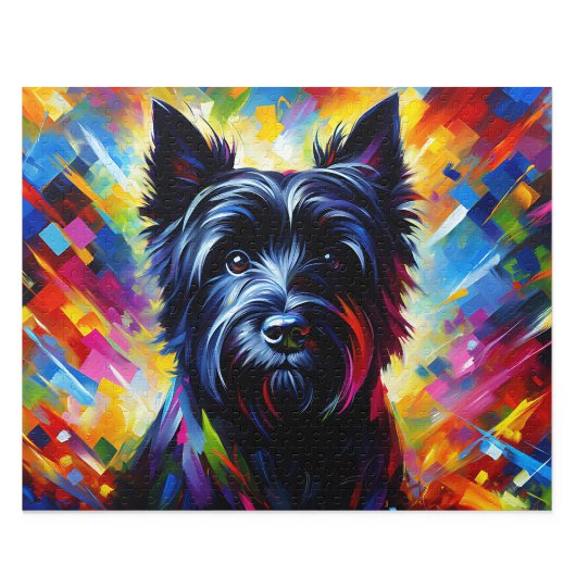 Cairn Terrier: Black Toto Hund Puzzle