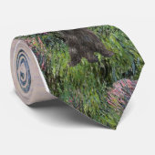 Cairn Terrier (br21) - An der Seine (Monet) Krawatte (Gerollt)