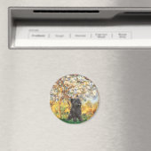 Cairn Terrier (Brindle 21) - Frühjahr Magnet (In Situ (Geschirrspüler))