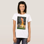 Cairn Terrier (Brindle 21) - Mitte T-Shirt (Vorne ganz)