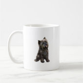 Cairn Terrier - brindle Kaffeetasse (Links)