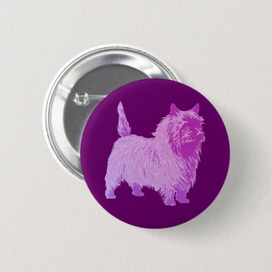 Cairn Terrier Button (Vorne & Hinten)