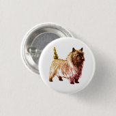Cairn Terrier Button (Vorne & Hinten)