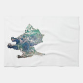 Cairn Terrier, Cairn Terrier Geschirrtuch (Horizontal)