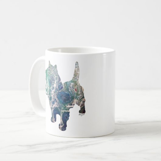 Cairn Terrier, Cairn Terrier Kaffeetasse (Vorderseite Links)