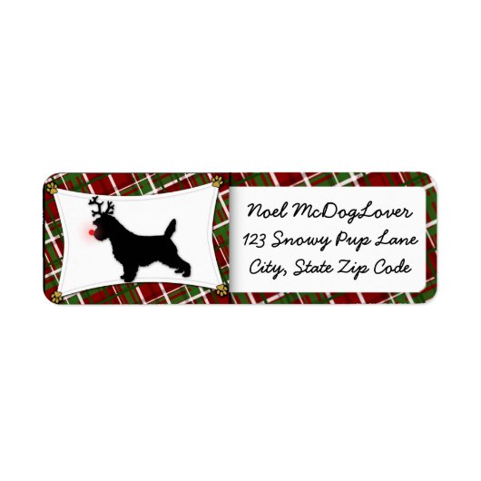 Cairn Terrier Christmas (Vorne)