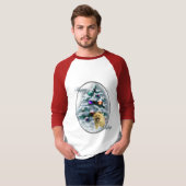 Cairn Terrier Christmas Geschenke T-Shirt (Vorne ganz)