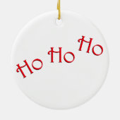 Cairn Terrier Christmas Keramikornament (Hinten)