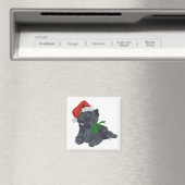 Cairn Terrier Christmas Magnet (In Situ (Geschirrspüler))