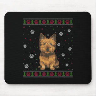 Cairn Terrier Christmas Sweater Xmas Haustier Do Mousepad