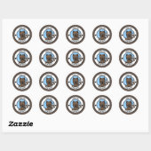 Cairn Terrier Coffee Stickers (Blatt)
