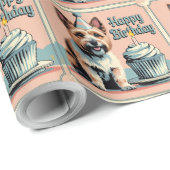 Cairn Terrier Colorful Geschenkpapier (Rolleneckpunkt)