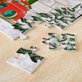 Cairn Terrier Dog Christmas Puzzle (Seite)