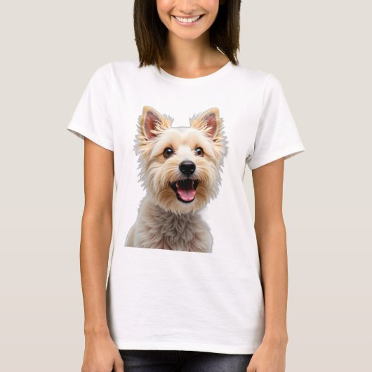 Cairn Terrier Dog Hausbesitzer Geschenk T-Shirt (Vorderseite)