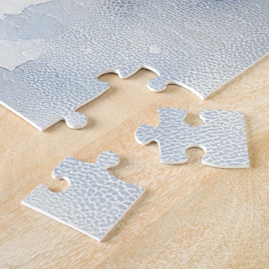 Cairn Terrier Dog in Sledge Let it Schnee Weihnach Puzzle (Seite)