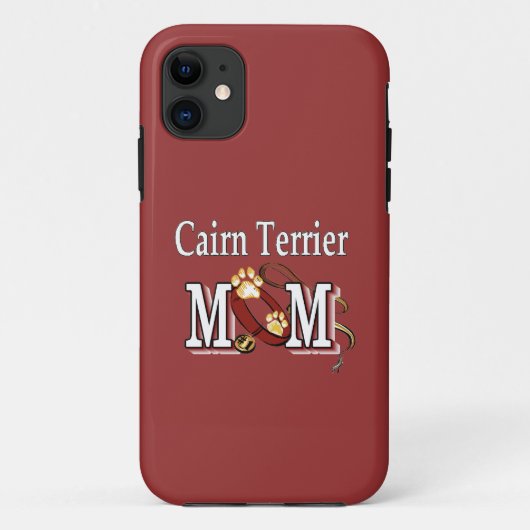Cairn Terrier Dog MAMA Case-Mate iPhone Hülle (Rückseite)