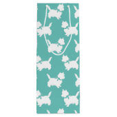 Cairn Terrier Dog Puppy Geschenktüte Für Weinflaschen (Rückseite)