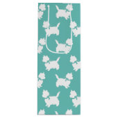 Cairn Terrier Dog Puppy Geschenktüte Für Weinflaschen (Vorderseite)