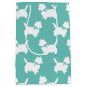 Cairn Terrier Dog Puppy Mittlere Geschenktüte (Vorderseite)