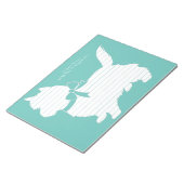 Cairn Terrier Dog Puppy Notizblock (angewinkelt)