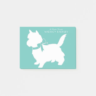 Cairn Terrier Dog Puppy Post-it Klebezettel