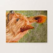 Cairn Terrier Dog. Puzzle (Horizontal)