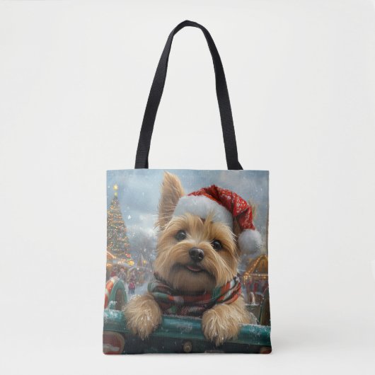 Cairn Terrier Dog Roller Untersetzer Weihnachten Tasche (Vorderseite)