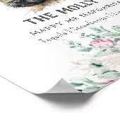 Cairn Terrier Dog Signature Drink Signature Poster (Ecke)