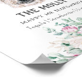 Cairn Terrier Dog Signature Drink Signature Poster (Ecke)