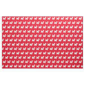 Cairn Terrier Dog Silhouette Pet Red Stoff (Fat Quarter (45,7 x 55,9 cm))