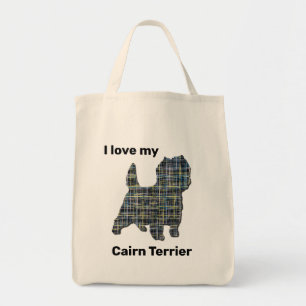 Cairn Terrier Dog Tasche Gelb und Schwarz