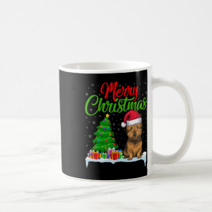 Cairn Terrier Dog Weihnachtsbaum Lichter Funny Xma Kaffeetasse