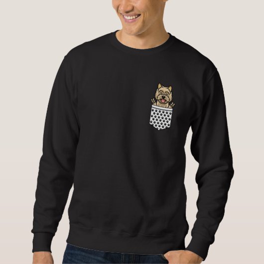 Cairn Terrier Dogs Sweatshirt (Vorderseite)