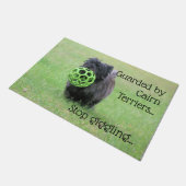 Cairn Terrier Fußmatte (Schrägansicht)