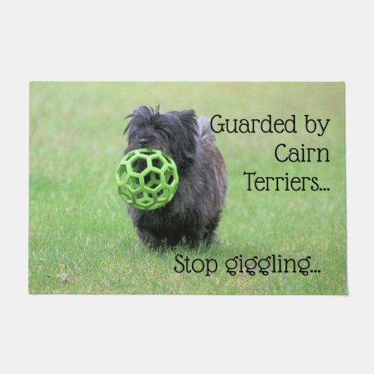 Cairn Terrier Fußmatte (Vorderseite)