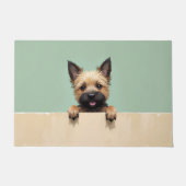 Cairn Terrier Fußmatte Kunst (Vorderseite)