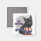 Cairn Terrier Geschenke Magnet (Vorderseite/Rückseite)