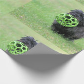 Cairn Terrier Geschenkpapier (Ecke)