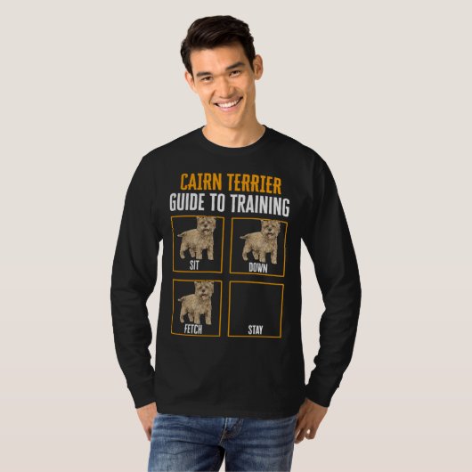 Cairn Terrier Guide To Training T-Shirt (Vorne ganz)