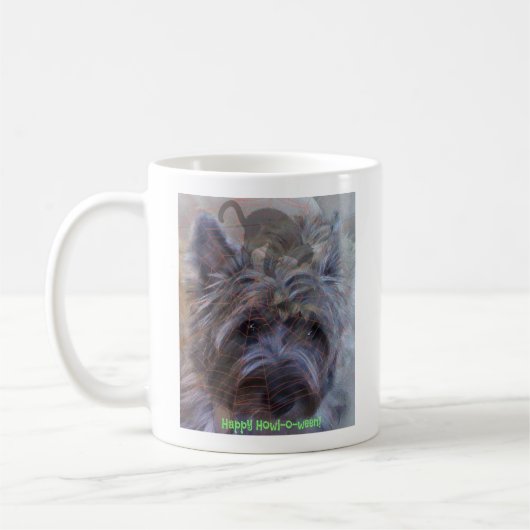 CAIRN-TERRIER-HALLOWEEN-KAFFEE-TASSE KAFFEETASSE (Links)