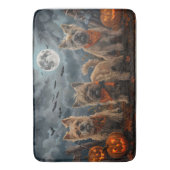 Cairn Terrier Halloween Spooky Badematte (Vorderseite Vertikal)