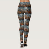Cairn Terrier Halloween Spooky Leggings (Rückseite)