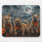 Cairn Terrier Halloween Spooky Mousepad (Vorne)