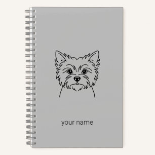 Cairn Terrier   Heritage Minimalist Signature Pers Notizblock