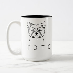 Cairn Terrier   Heritage Personalisierter 15oz Bec Zweifarbige Tasse