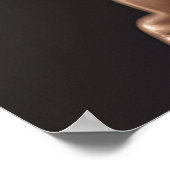 Cairn Terrier Hipster Dog Poster (Ecke)