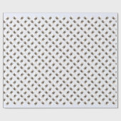 Cairn Terrier History Design Geschenkpapier (Flach)